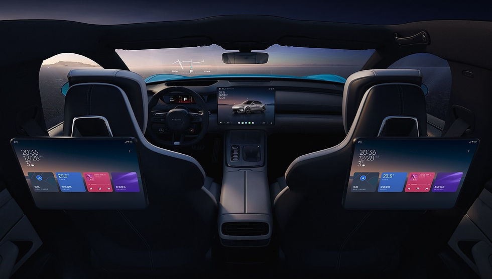 Interior Xiaomi SU7