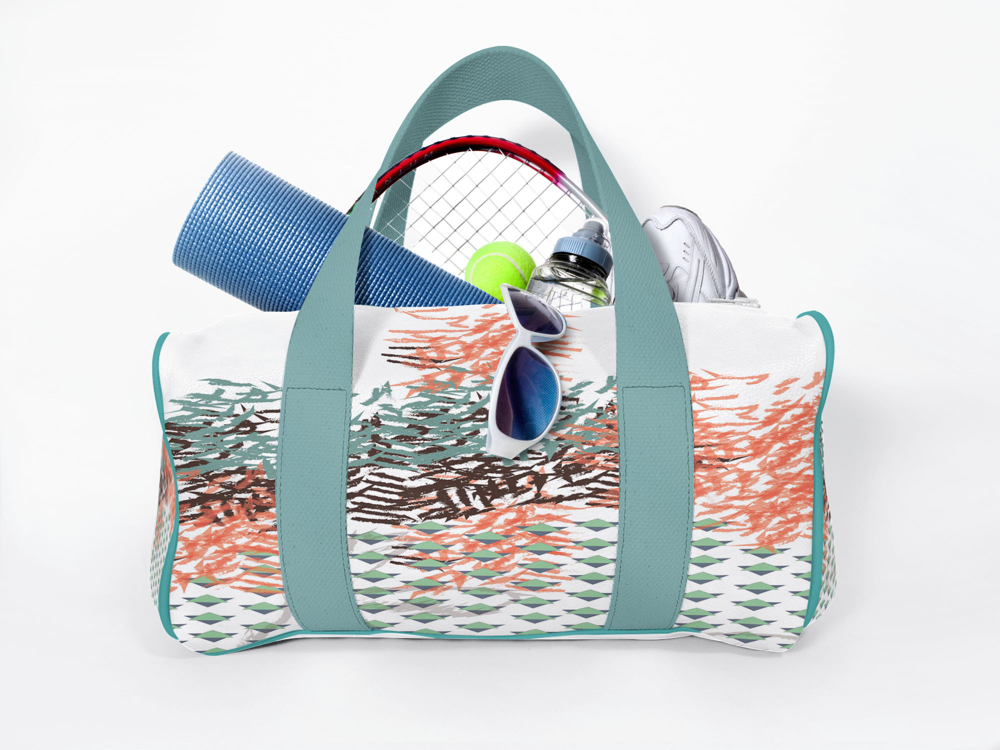 Front View with Stuff Swim triangle 2