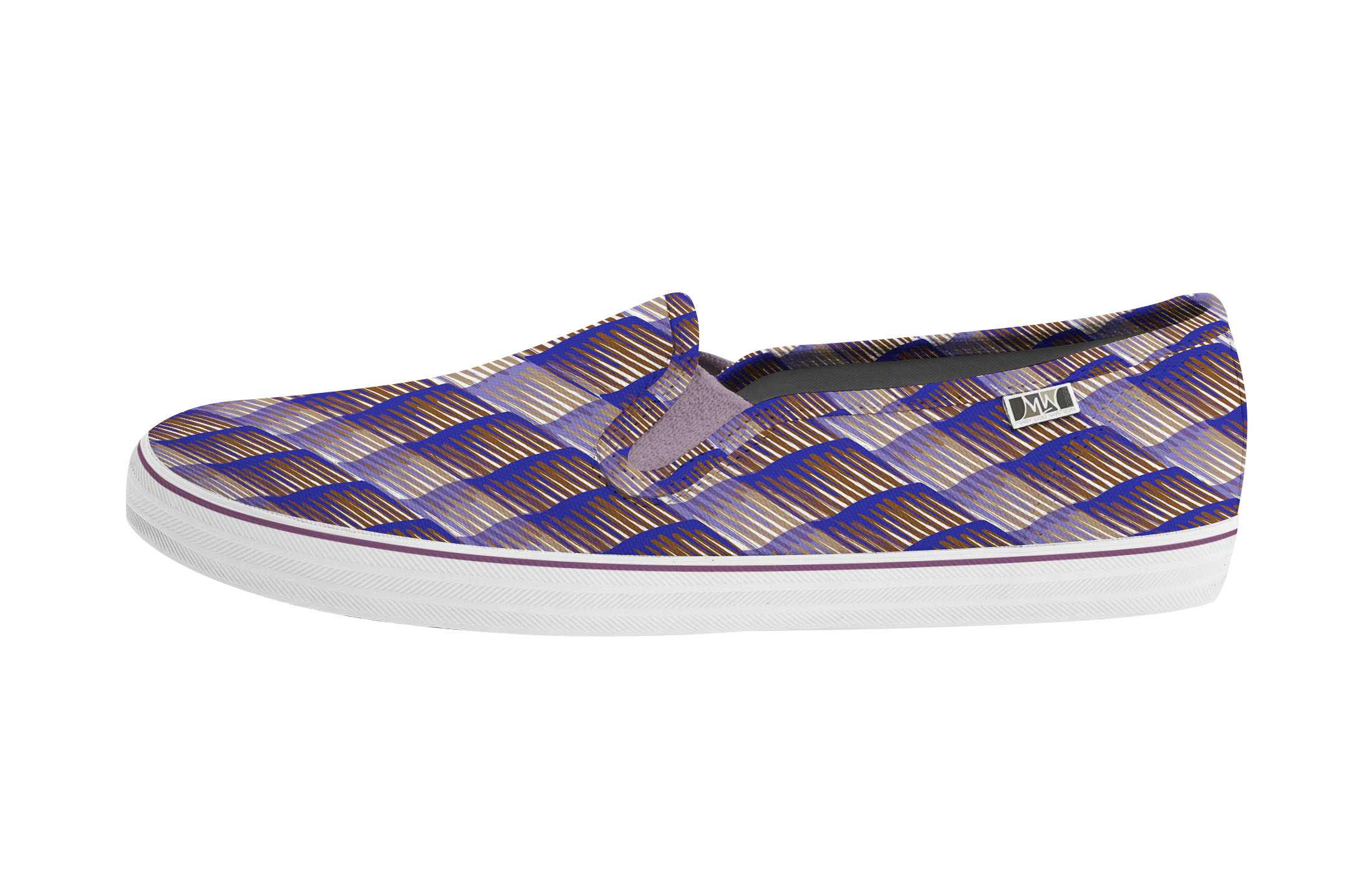 Side View Retro Purple