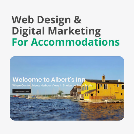 Website Design and Digital Marketing Strategy for Accommodations Businesses