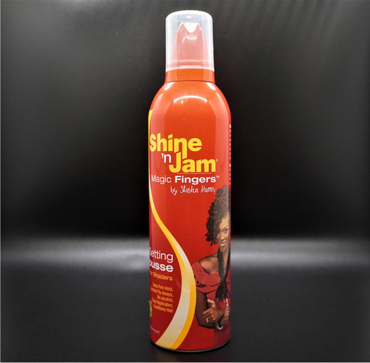Shine n Jam setting Mousse 12oz Just Incredible Hair