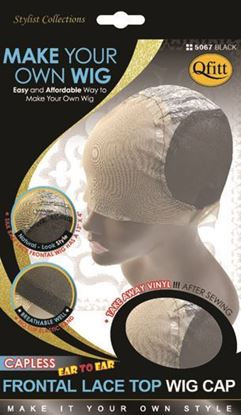 Frontal lace Top wig cap