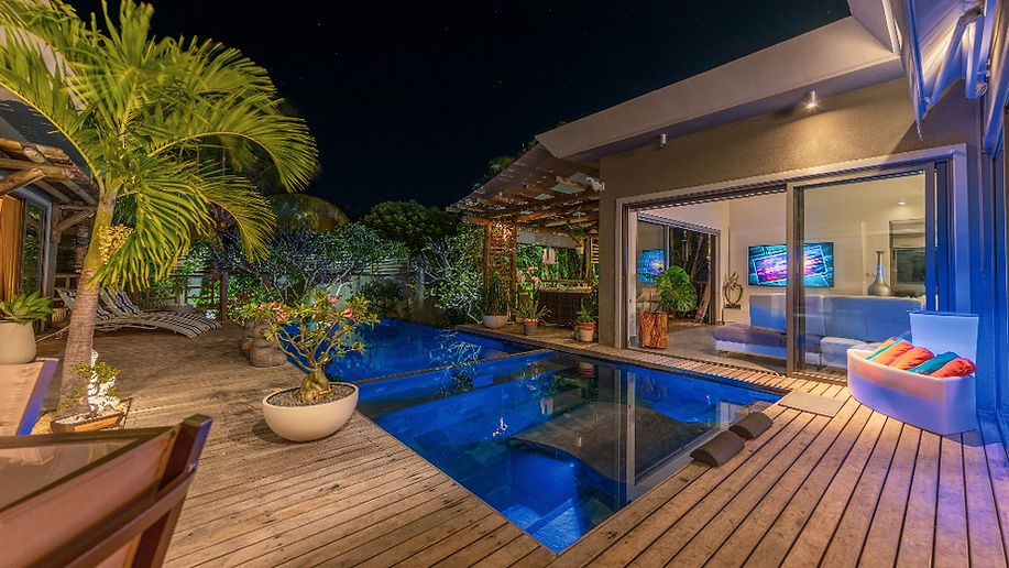 Villa spacieuse avec piscine et jardin tropical à l'Île Maurice - Locations Île Maurice