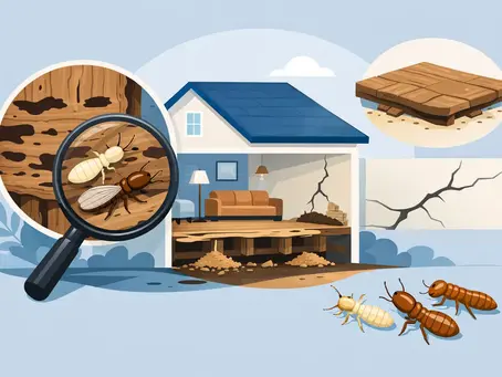Top Signs of Termite Damage at Home