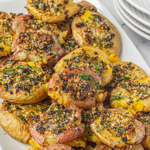 Crispy Smashed Potatoes 