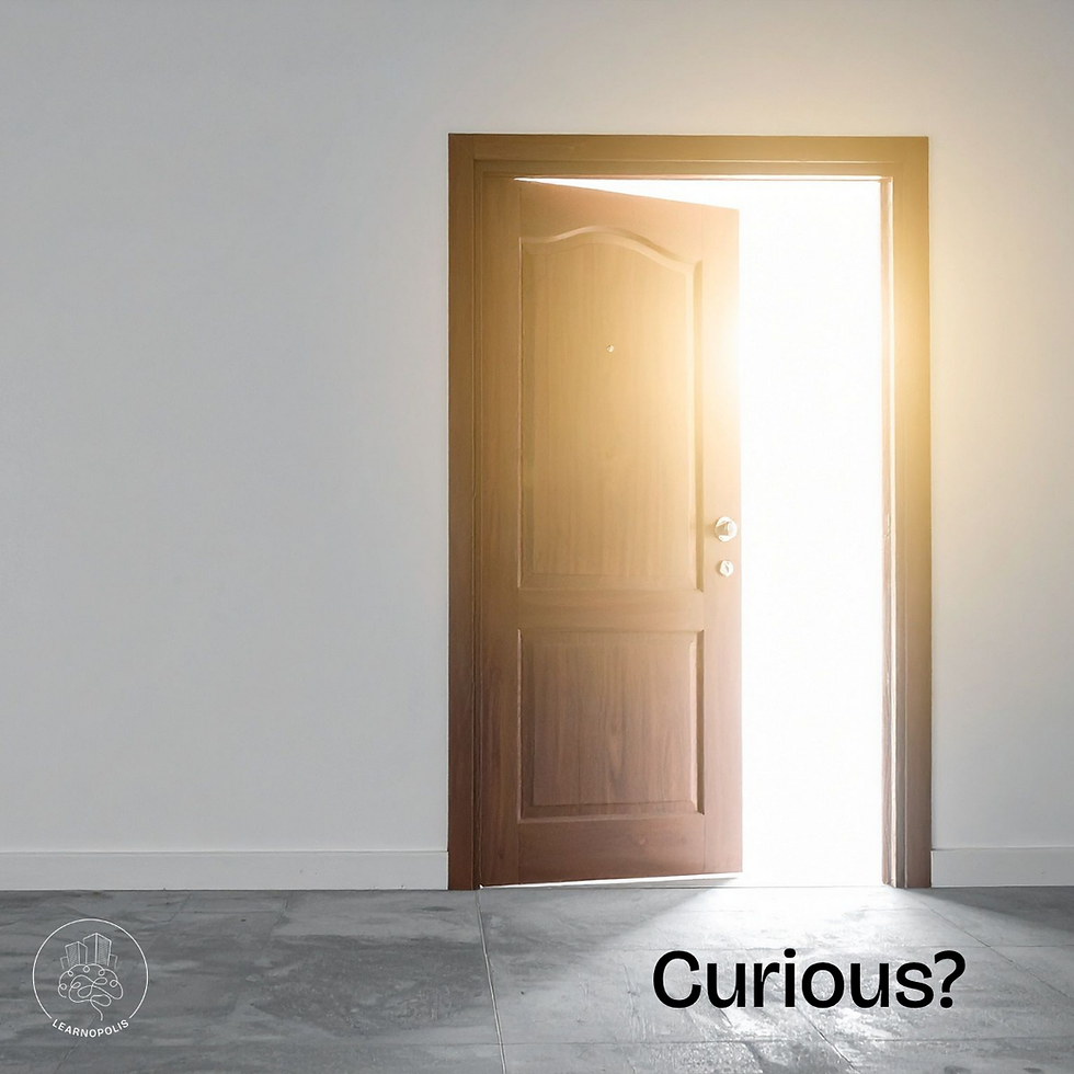 You can't always train someone to be curious