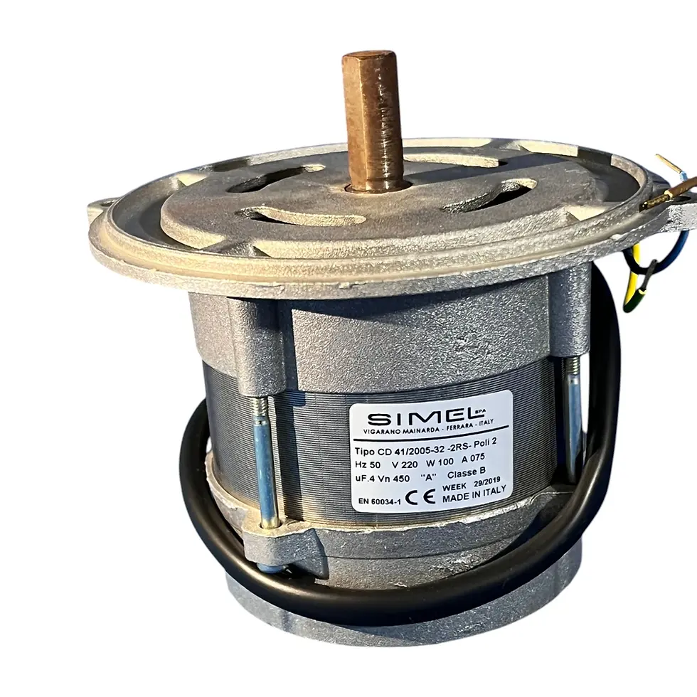 Simel Motor CD41/2005-32 electric motor for gas and oil burners.