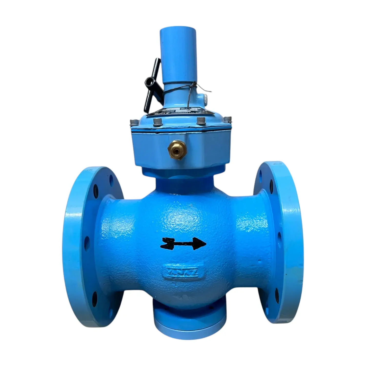 Vanaz V4330 large flanged gas safety slam shut off valve.