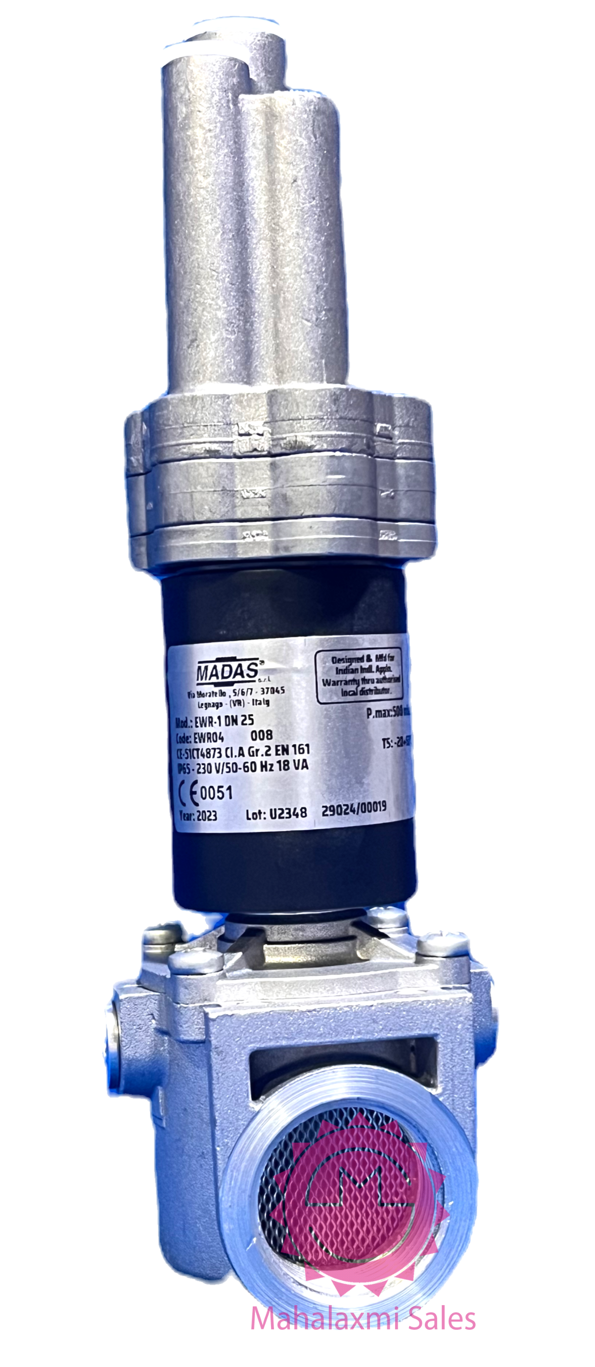 Madas EWR-1 DN 25 , Solenoid Valve