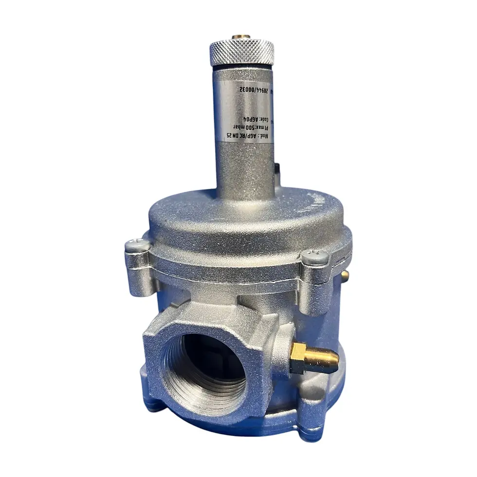 Madas AGP/RC DN 25 air/gas ratio regulator with pilot port.