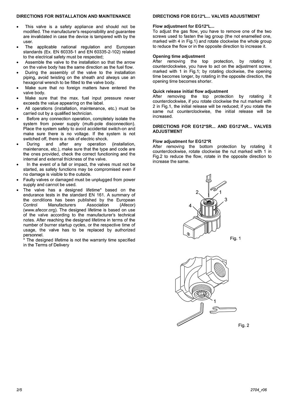 Hình thu nhỏ: Brahma EG12SR GMO SOLENOID VALVE , 1/2" Connection, 230VAC/50-60Hz, 13912001 Product Brochure