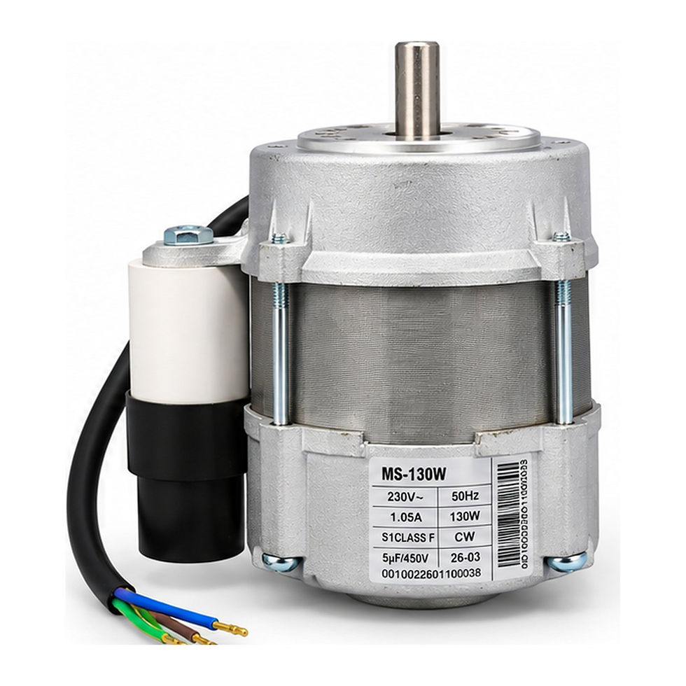 MS-130W 130W burner replacement motor with capacitor
