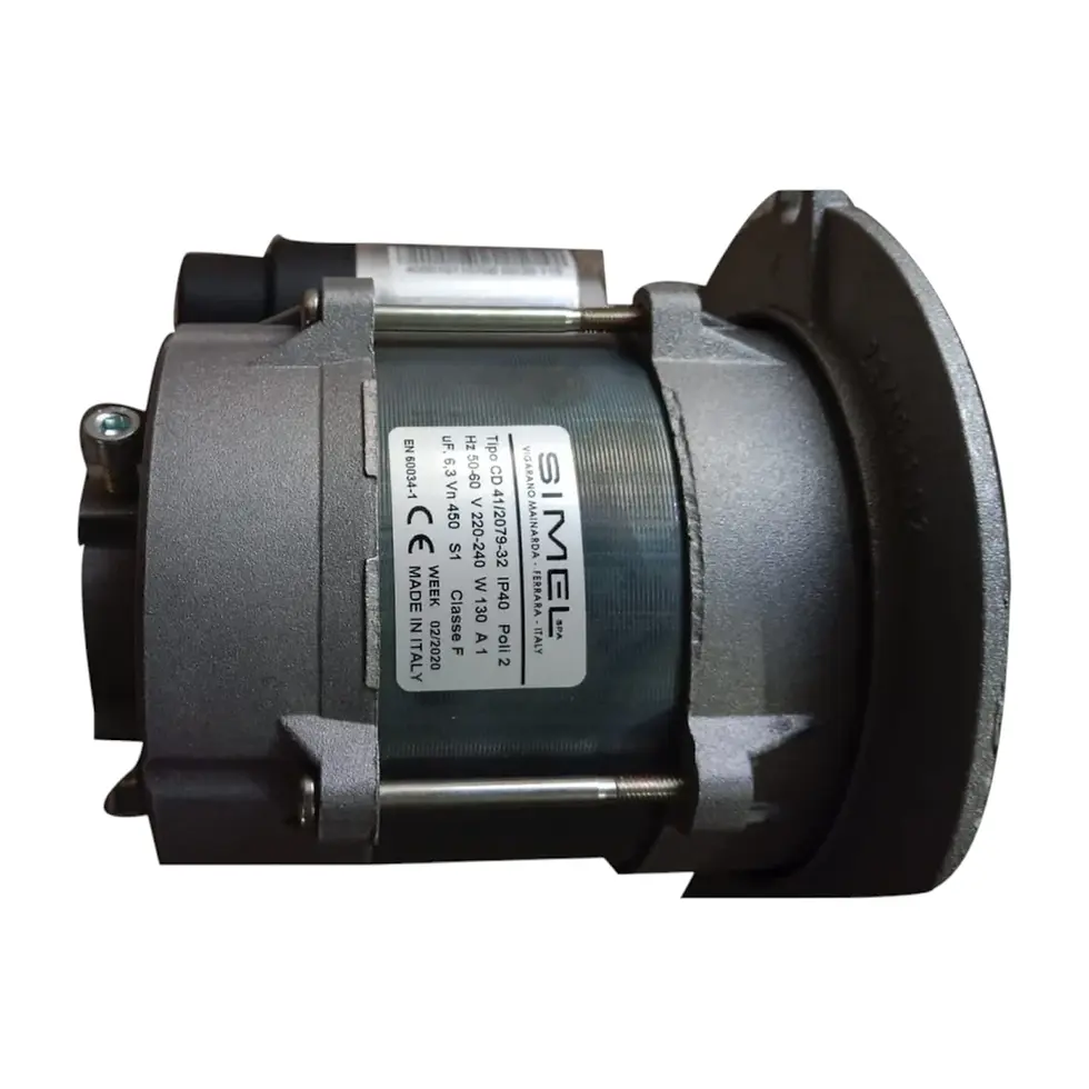Simel Motor CD41/2079-32 industrial burner fan motor.