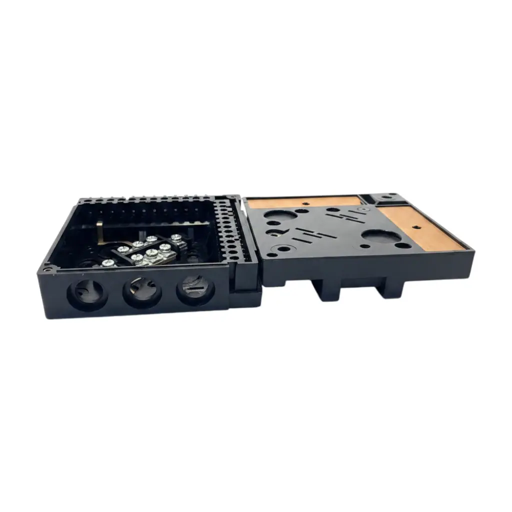 Siemens plug-in base wiring terminal block for LAL and LFL burner controllers.