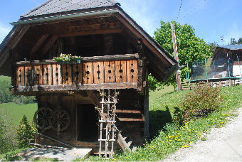 Der Troadkasten vor dem Umbau