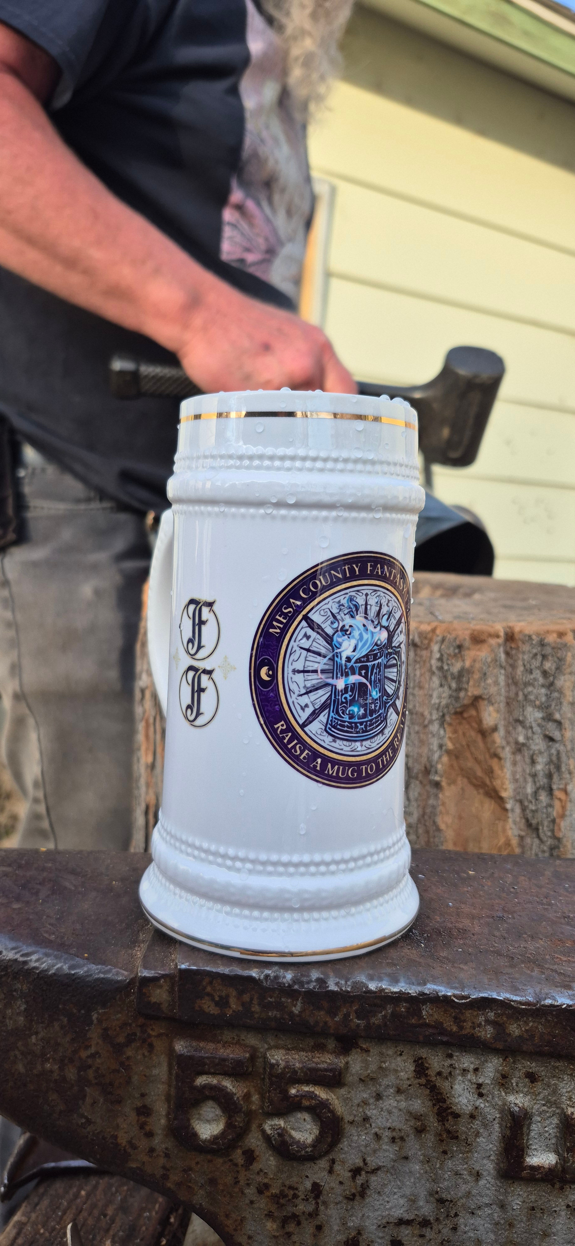 Mesa County Fantasy Faire Limited Edition Ceramic Beer Stein Mug