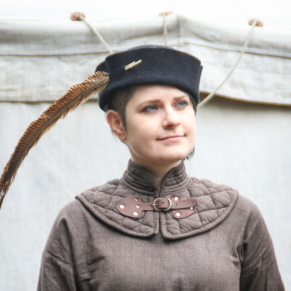 Gorgerin rembourré DONNERGRUND Marron