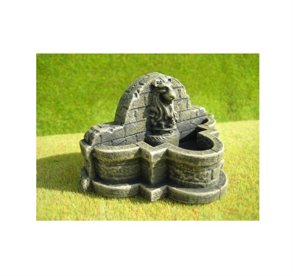Miniature : ZITERDES : LIONS-FOUNTAIN