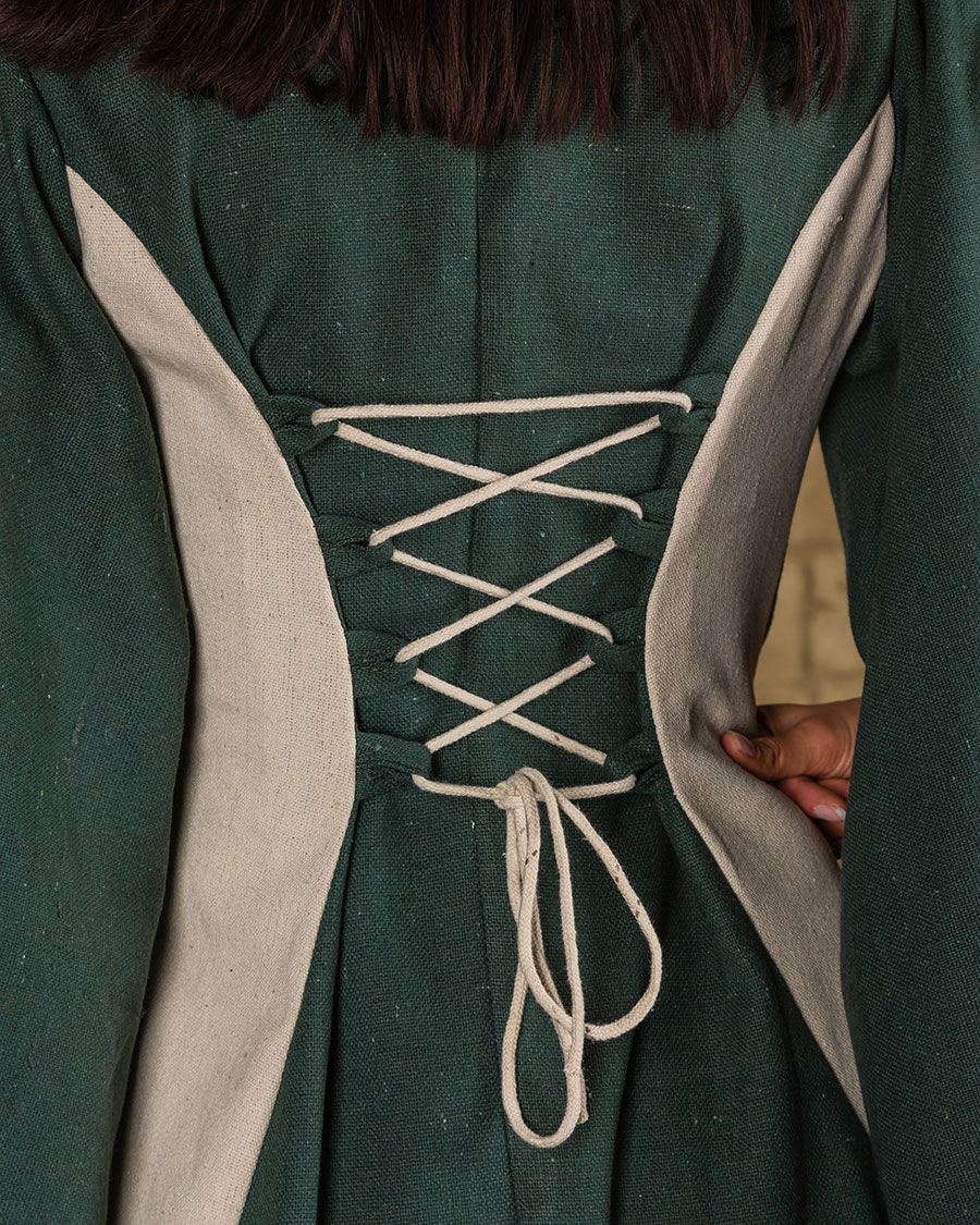 Miniature : Robe JASIONE Vert et Crème