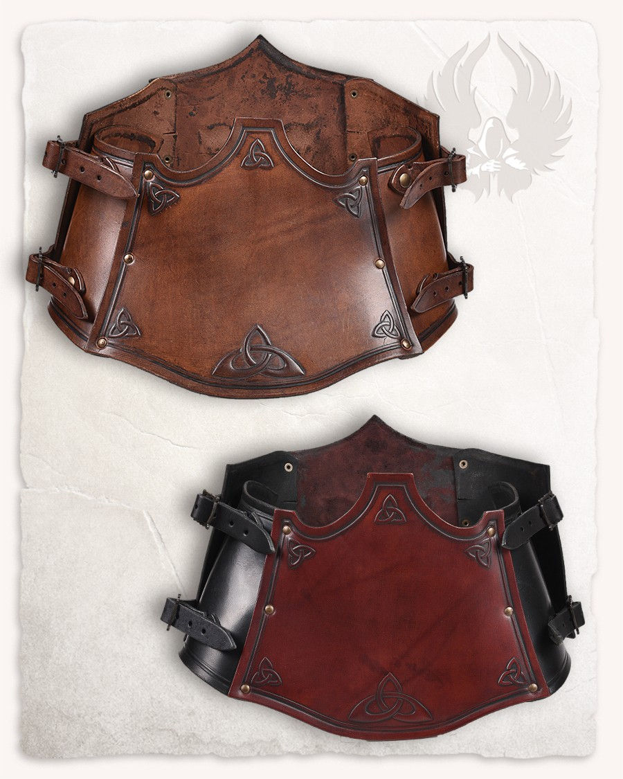Miniature : Corset ISOLDE CELTIQUE Marron