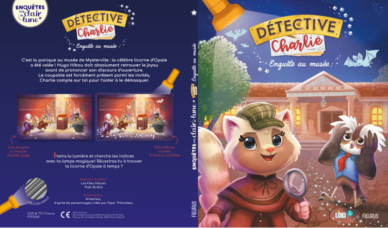 Miniature : DETECTIVE CHARLIE - Livre : Enquête au Musée