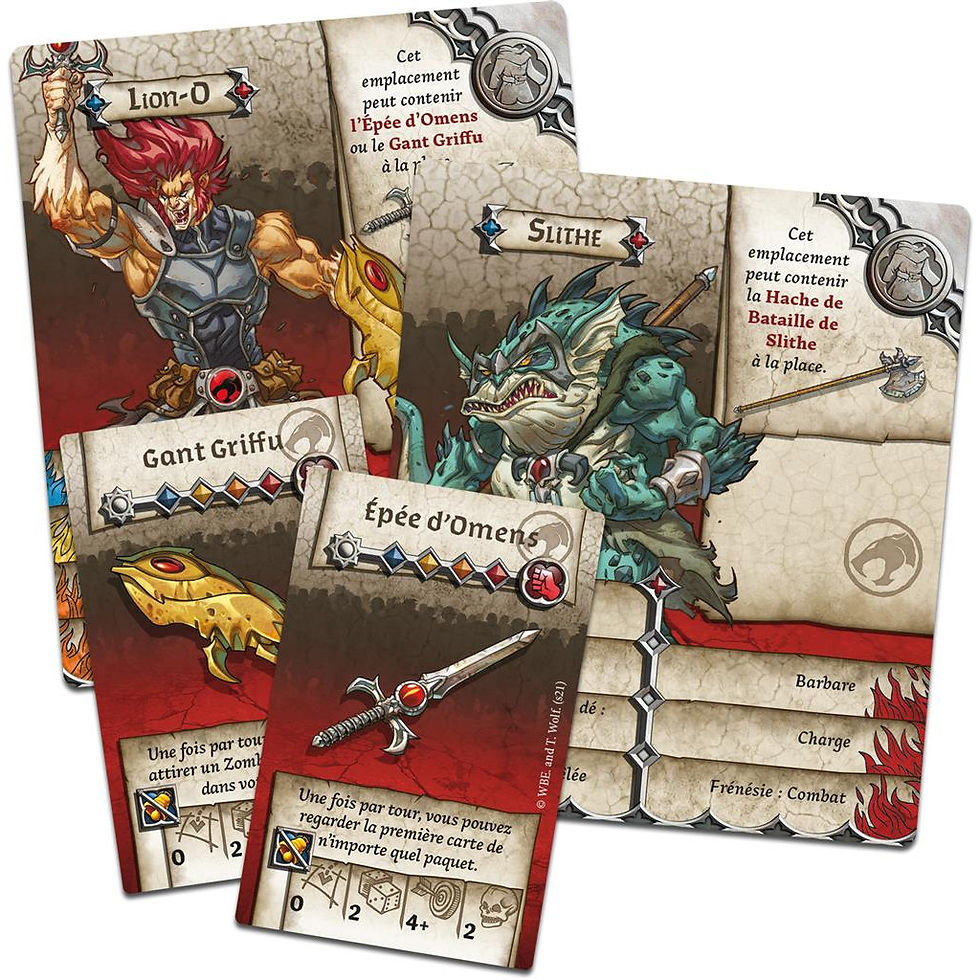 Miniature : Zombicide Black Plague : Thundercats #1