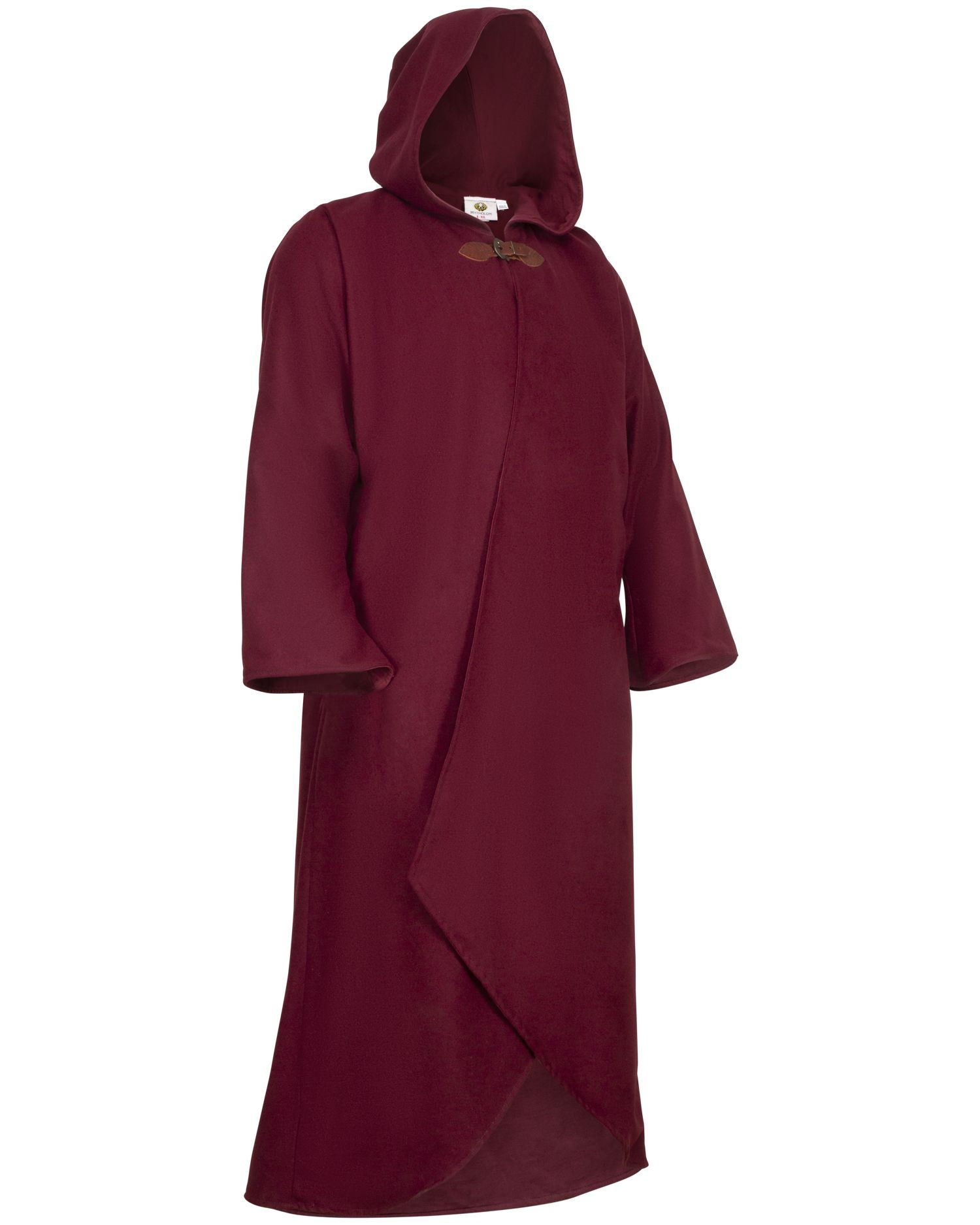 Manteau FAELYN Laine Bordeaux