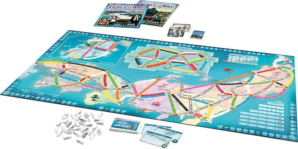 Miniature : LES AVENTURIERS DU RAIL Ext. Japon & Italie