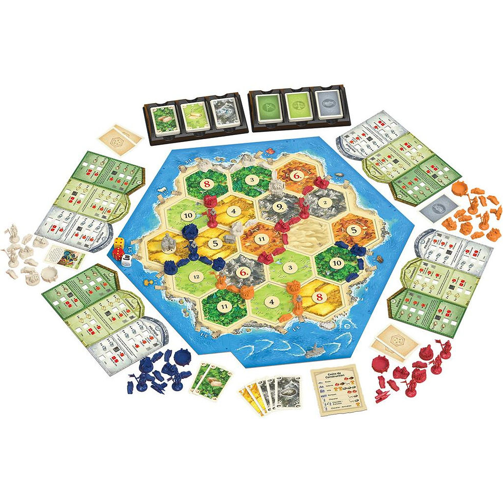 Miniature : CATAN - Villes & Chevaliers - Extension (nouvelle version)