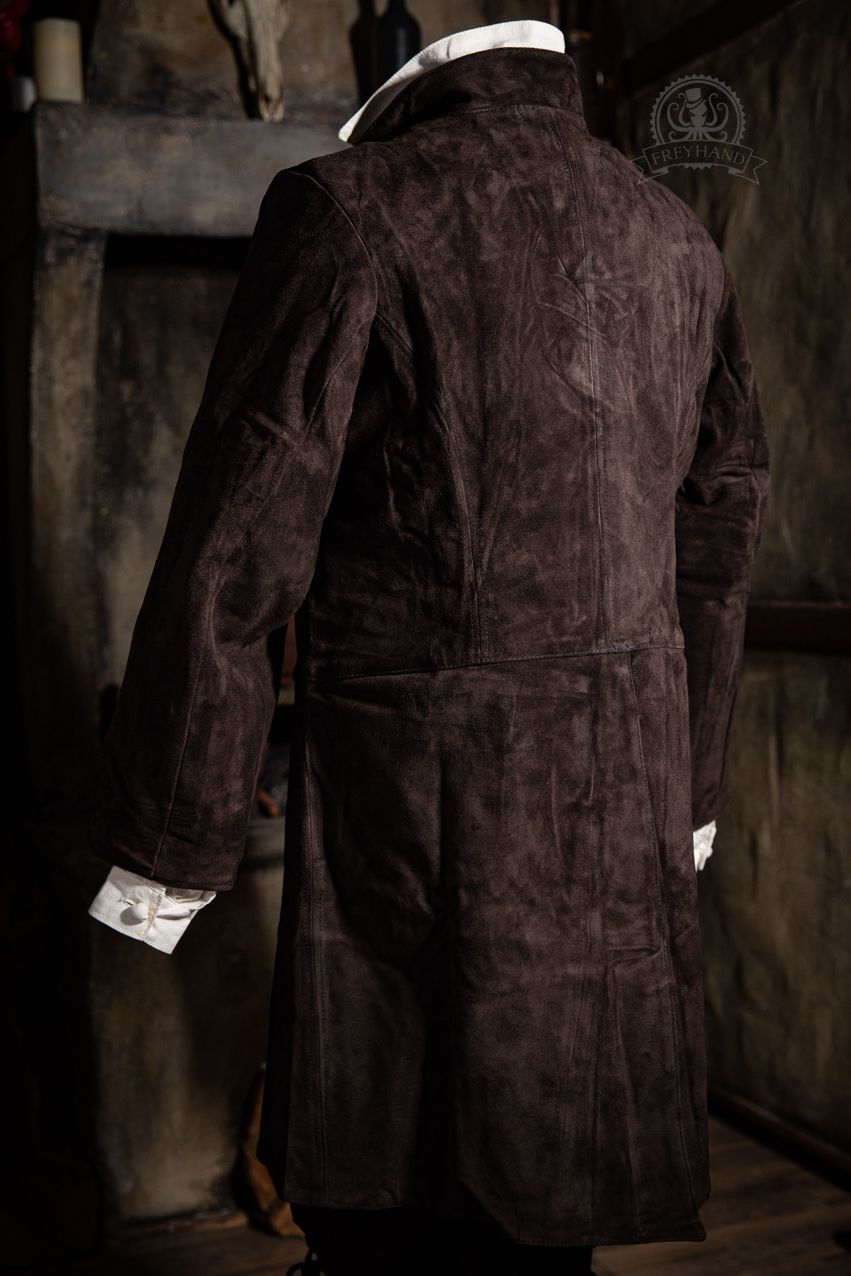 Miniature : Manteau Suédé BARNABY Marron