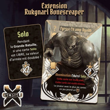 Miniature : GOSU X - Ext. 2 Rukgnarl Bonesreaper