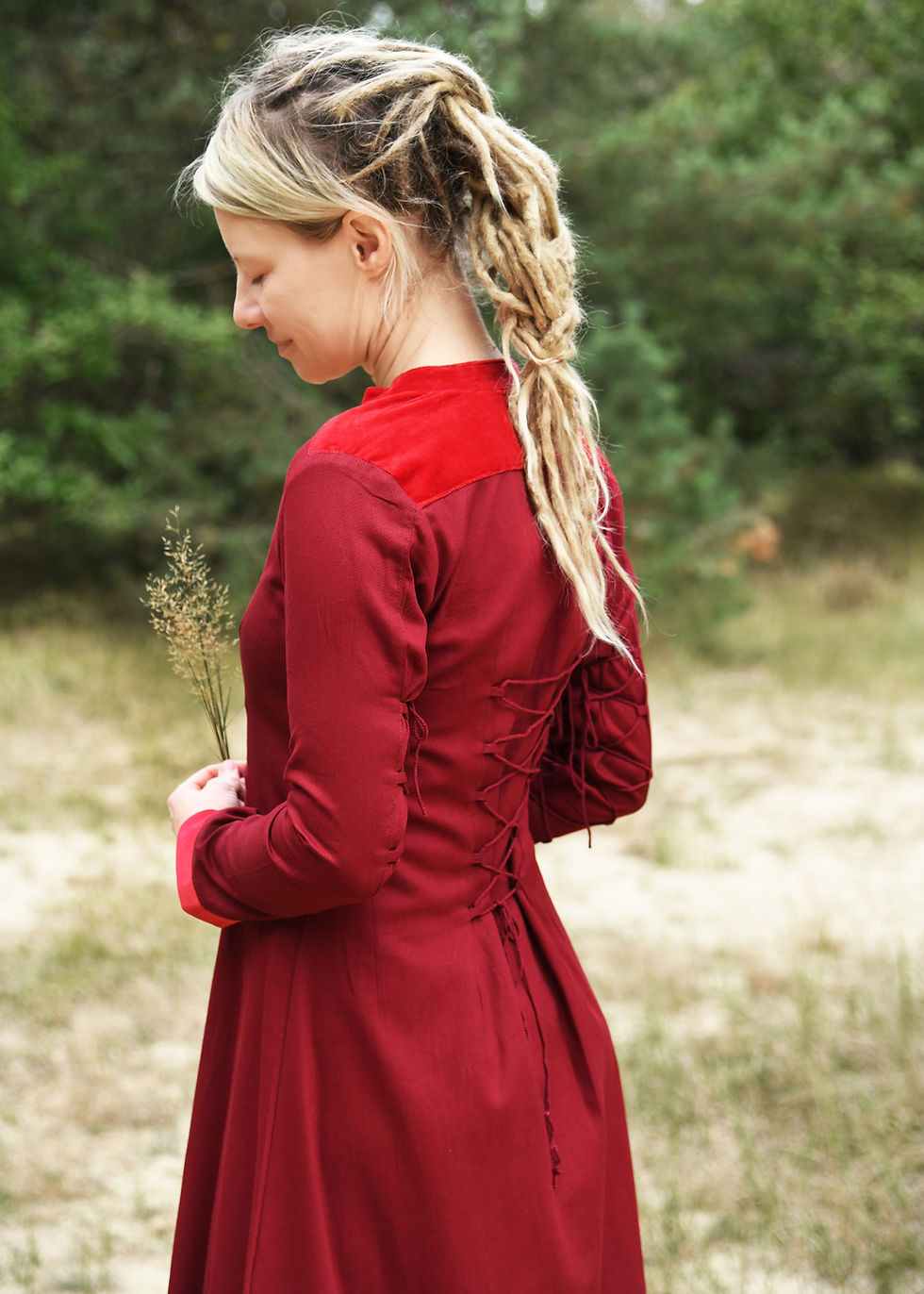 Miniature : Robe MEIRA, bordeaux
