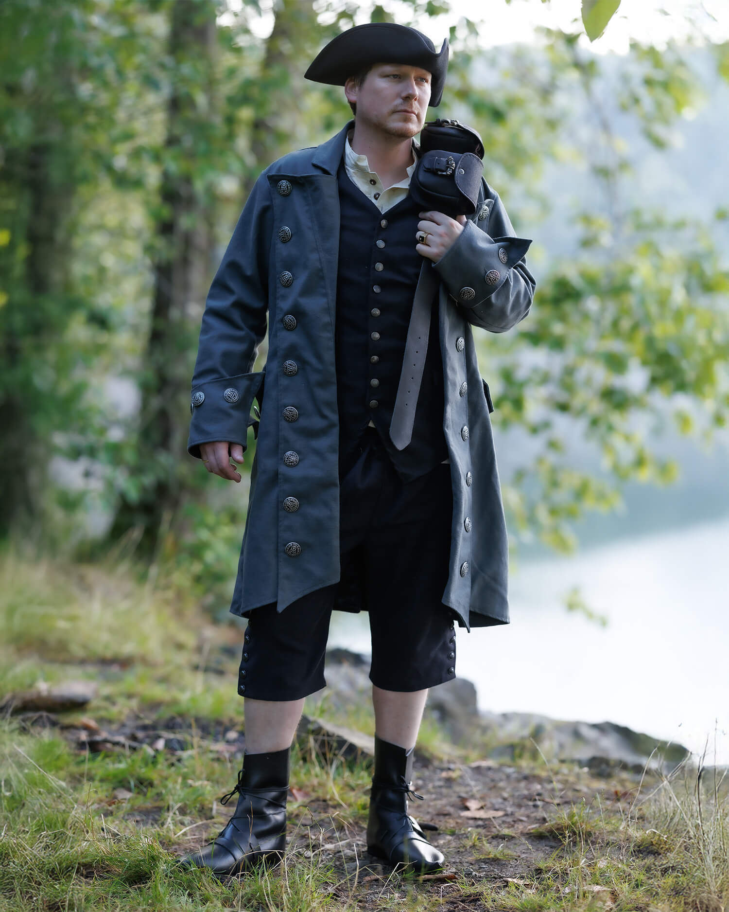 Manteau CAPITAINE CHAD - Gris