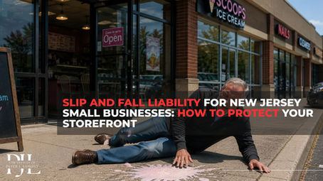 Slip and Fall Liability for New Jersey Small Businesses: How to Protect Your Storefront
