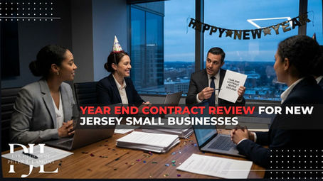 Year End Contract Review For New Jersey Small Businesses