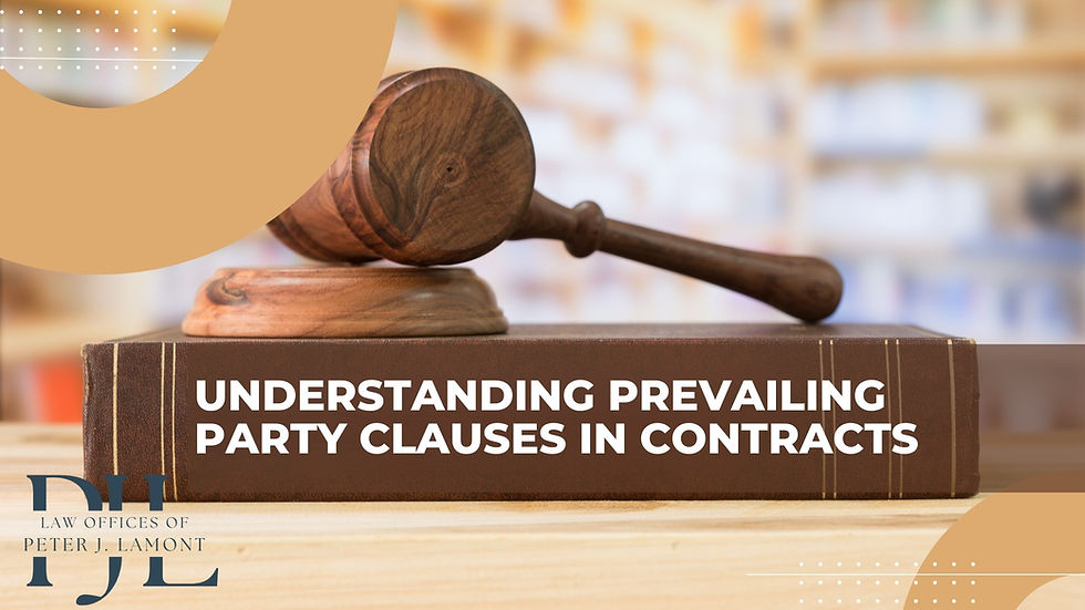 Prevailing Party Clause