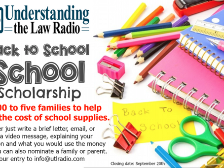 UTLRadio.com Back to School Scholarship