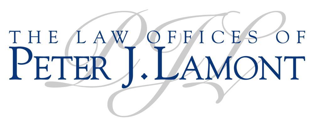 Law Offices of Peter J. Lamont logo