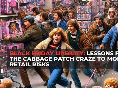 Black Friday Liability: Lessons from the Cabbage Patch Craze to Modern Retail Risks