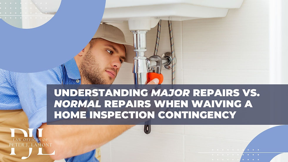 Repairs When Waiving a Home Inspection ContingencyRepairs When Waiving a Home Inspection Contingency
