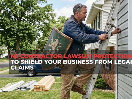 NJ contractor lawsuit protection guide for New Jersey business owners