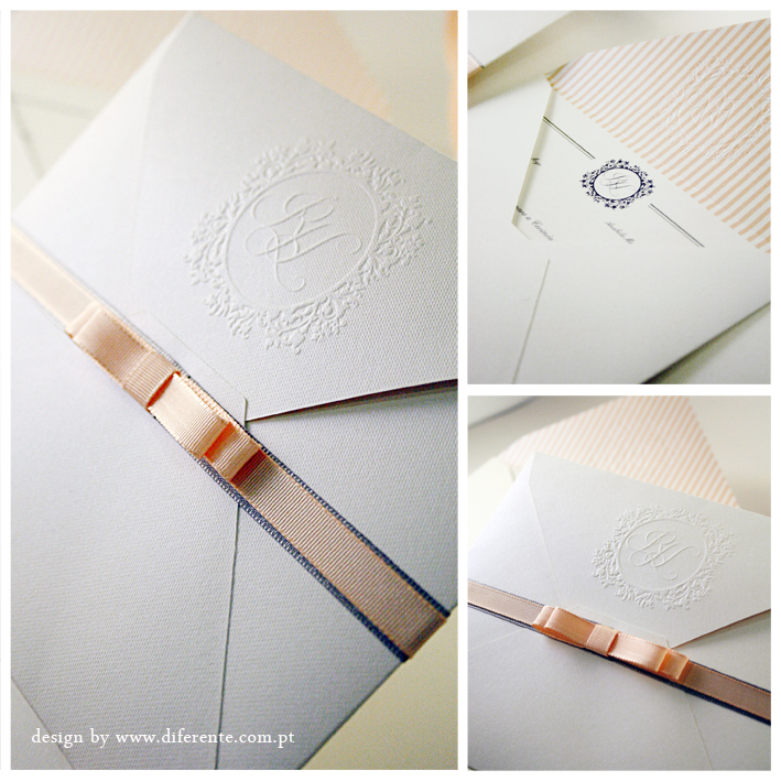 Classic wedding invitation
