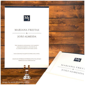 Convite de Casamento - M&J
