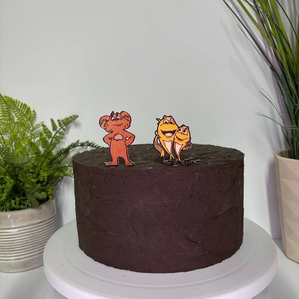 Thumbnail: The Lorax Inspired Cake Toppers