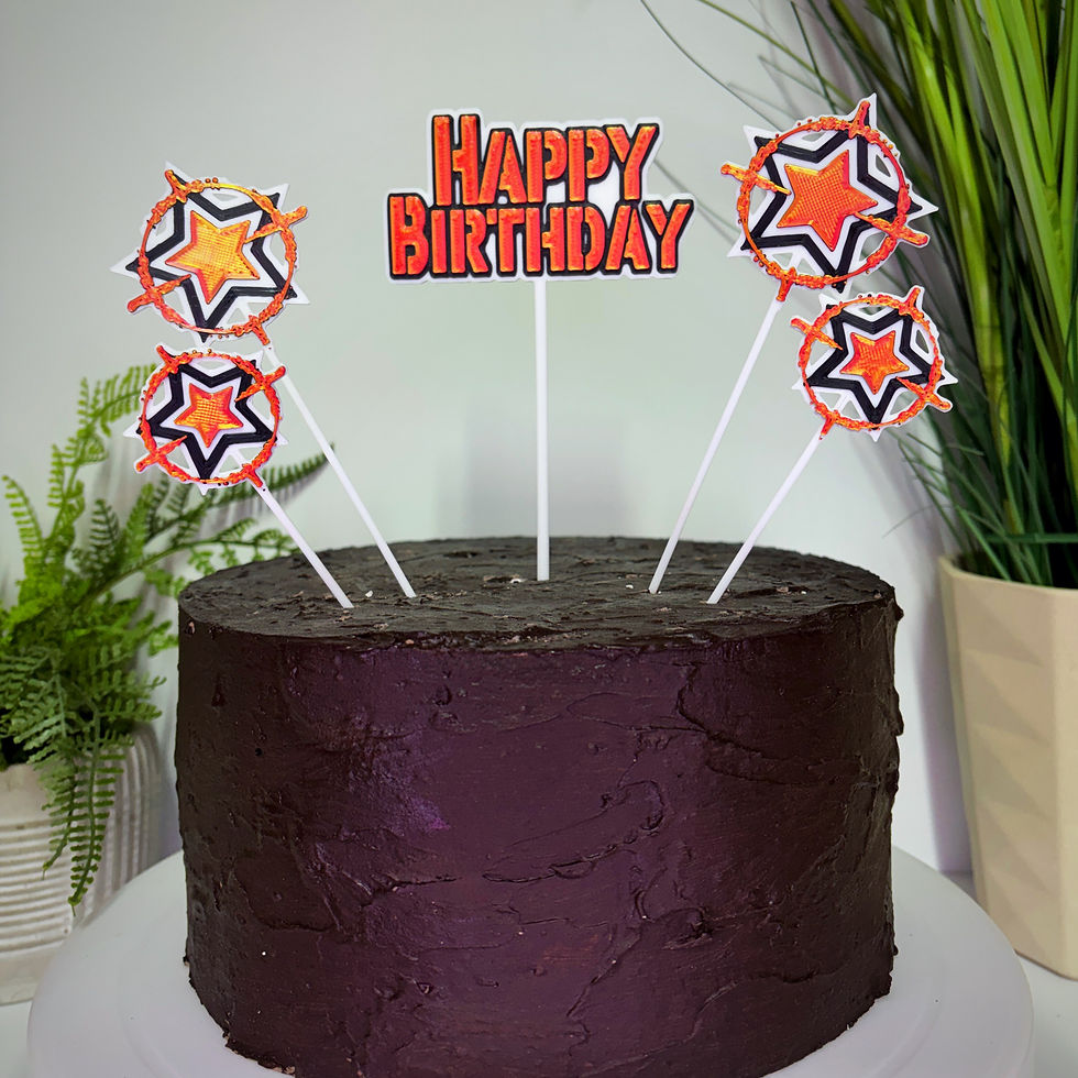 Thumbnail: COD Inspired Seven Cake Toppers