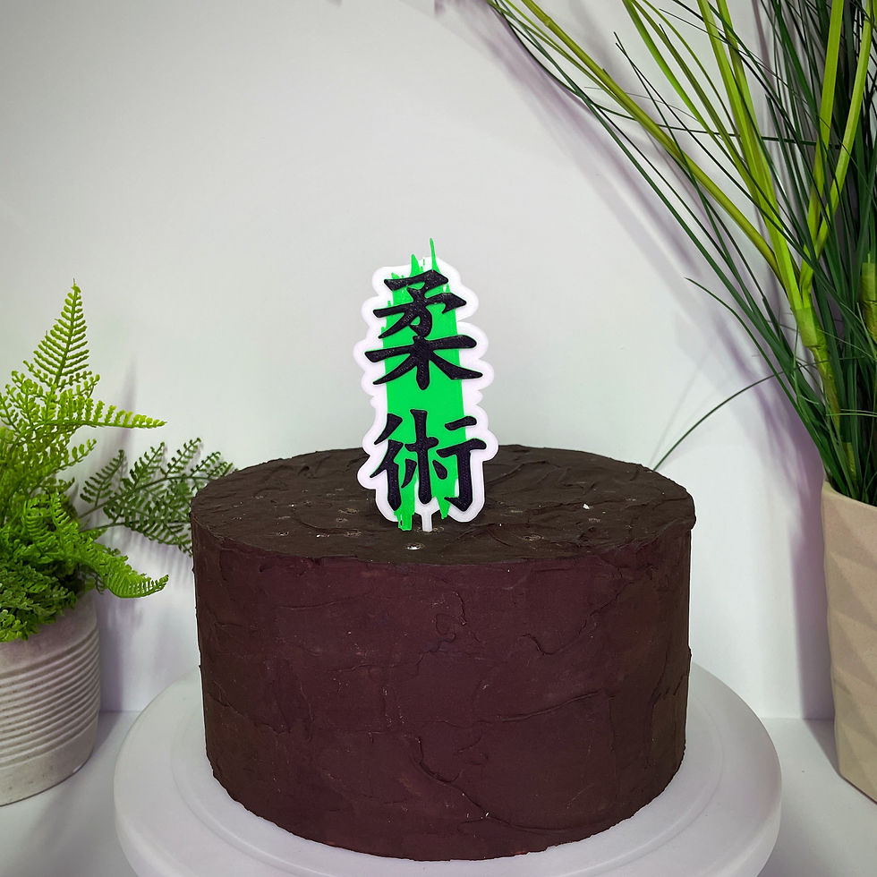 Thumbnail: Martial Arts Inspired Cake Toppers