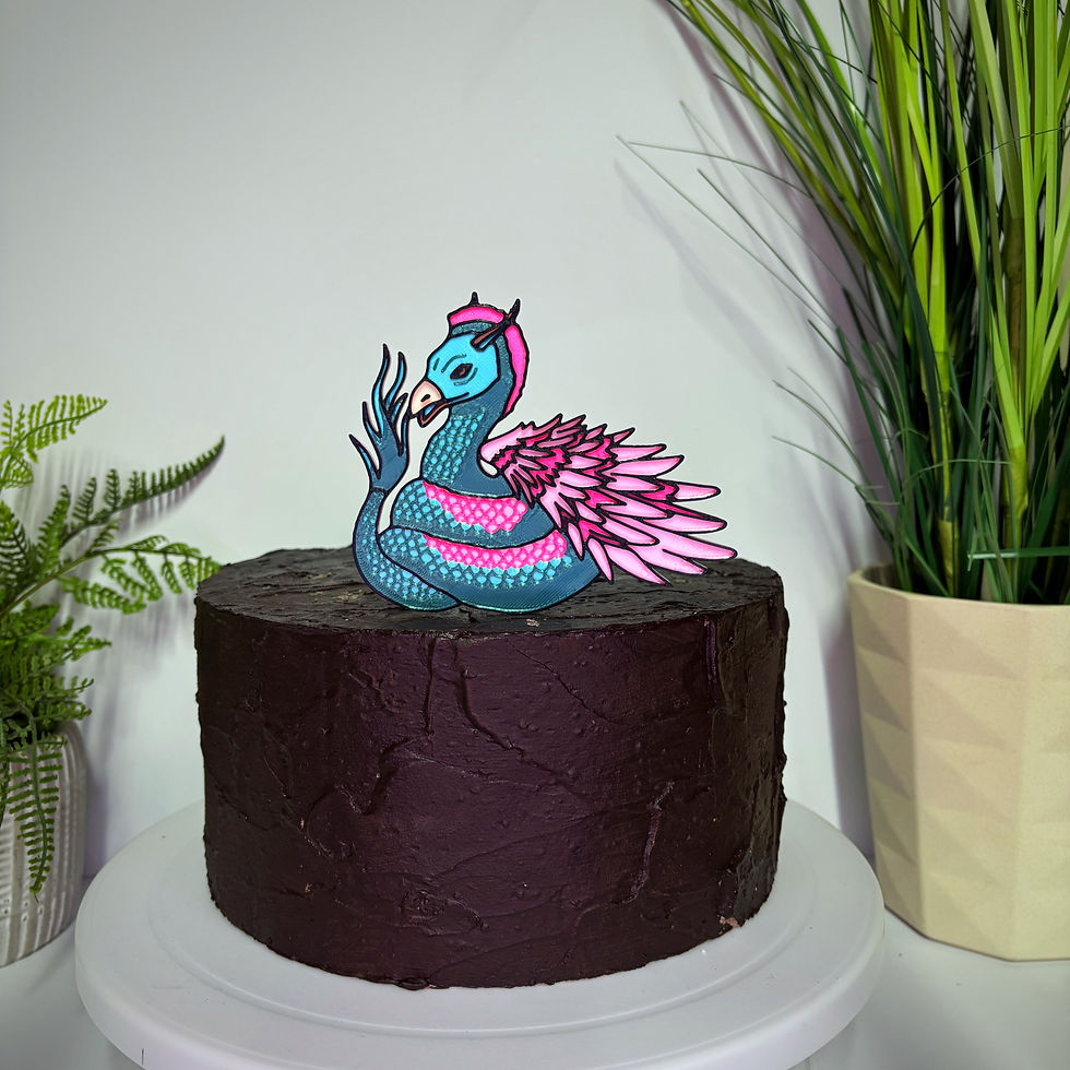 Thumbnail: Fantastic Beasts Inspired Extra Cake Toppers