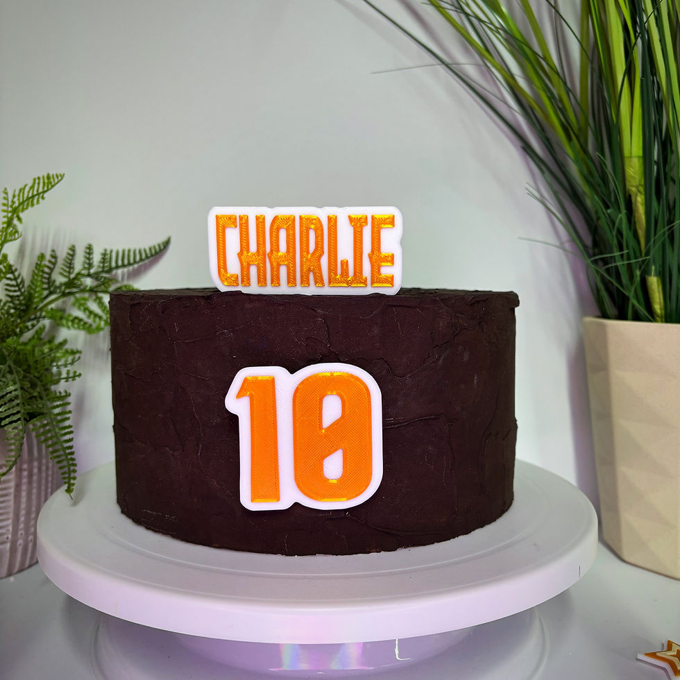 Thumbnail: Hyperia Rollercoaster Inspired Cake Toppers