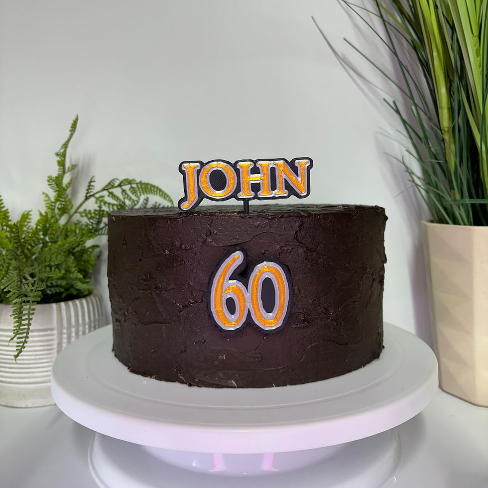 Thumbnail: Game Of Thrones Inspired Snow SK Cake Toppers