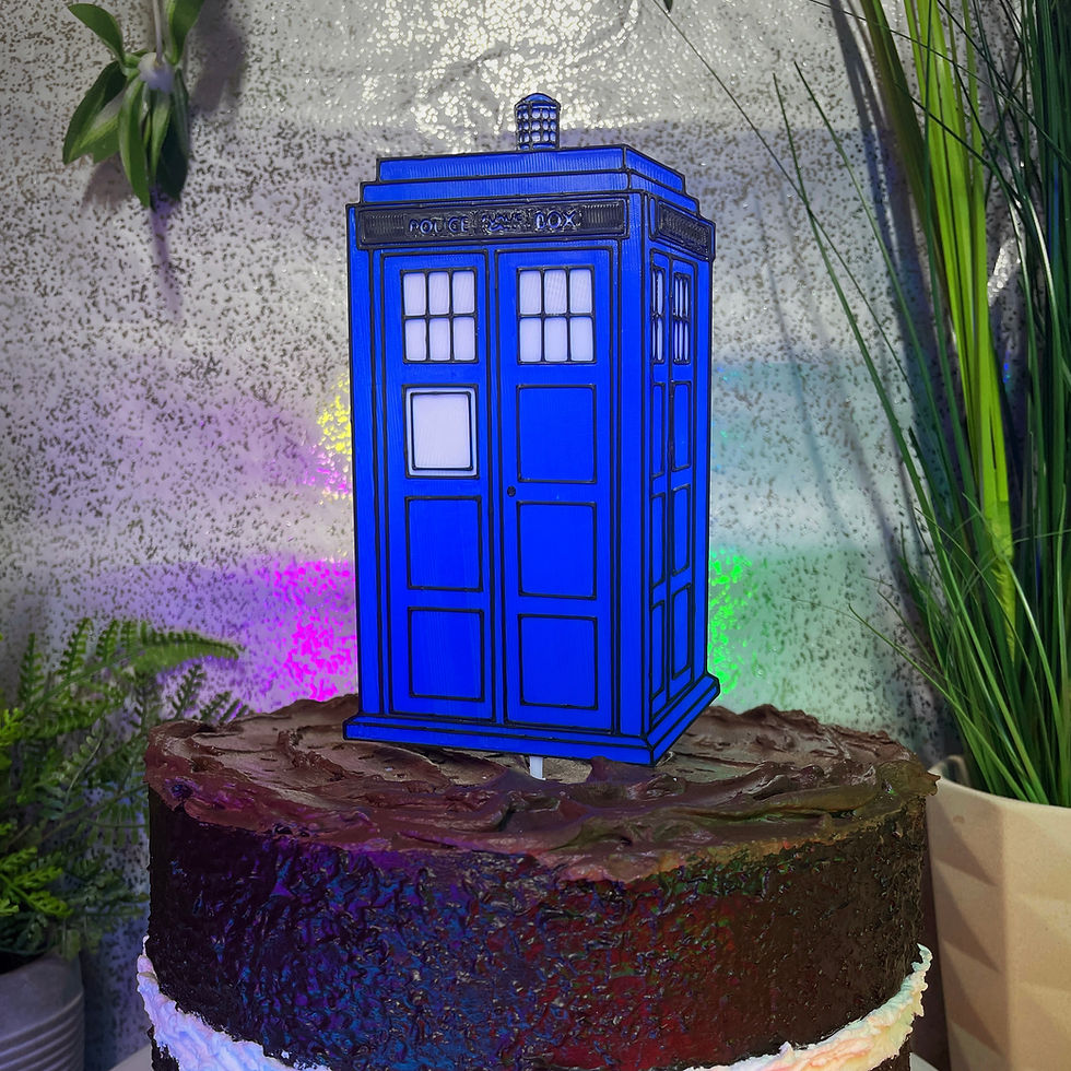 Thumbnail: Dr Who Inspired Ultimate Kit Cake Toppers
